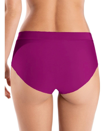 Panty Cachetero Invisible Sin Costura Haby 21504p Extra Plus