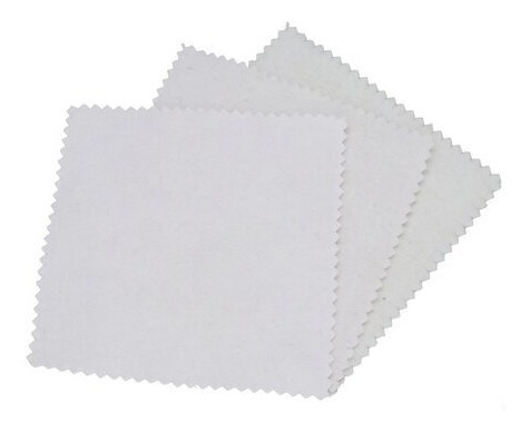 Imagen 2 de 4 de Set 3 Unidades Paños De Pulir Joyas De Plata C/ Producto
