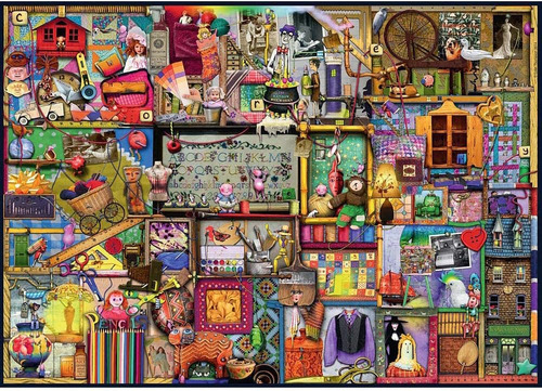 Rompecabezas Armario Artesanal Puzzle Ravensburger 1000 Pzs