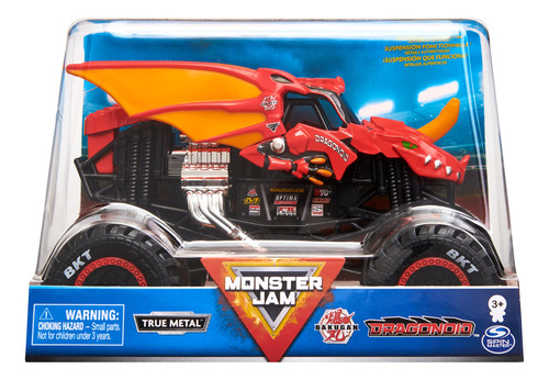 Monster Jam, Camión Monstruo Dragonoid Oficial De Bakugan .