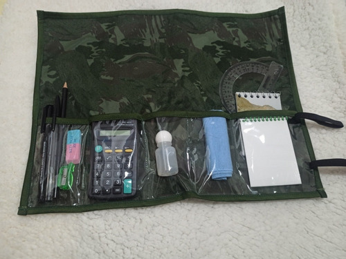 Kit Anotação Militar Operacional Com Organizador
