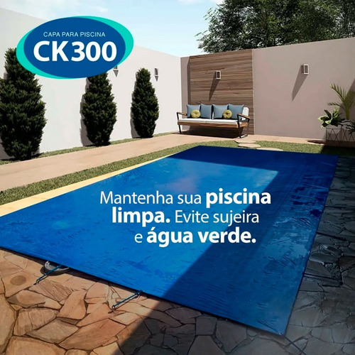 Imagem 4 de 6 de Lona Para Piscina 8,5x4,5 Mt Térmica + Proteção Sujeira