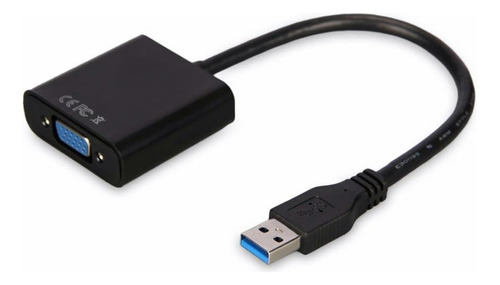 Adaptador Cable Externo Usb 3.0 Vga Para Pantalla Tarjeta 7