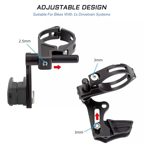 Guia Cadena Para Mono Plato Con Abrazadera - Oscar Bikes