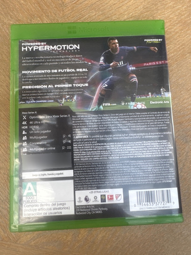 Fifa 22 Xbox Series X (Reacondicionado)