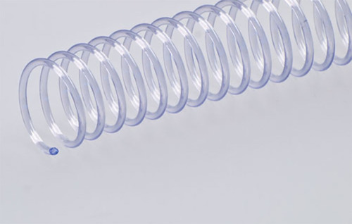 Espiral P/ Encadernação 50mm Transp Até 450 Fls 12 Unidades