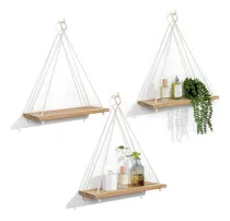 Comprar Estantes Colgantes Macramé Boho Para Pared Y Ventana