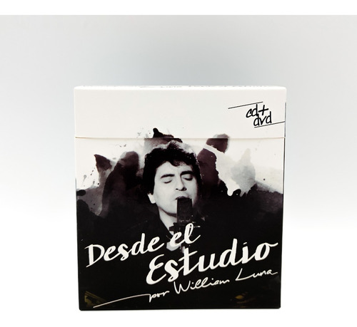 Cd+dvd Desde El Estudio William Luna, Inc Poster+libro,nuevo