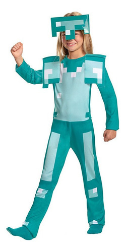 Disfraz De Halloween Para Cosplay Del Juego Minecraft Diamon