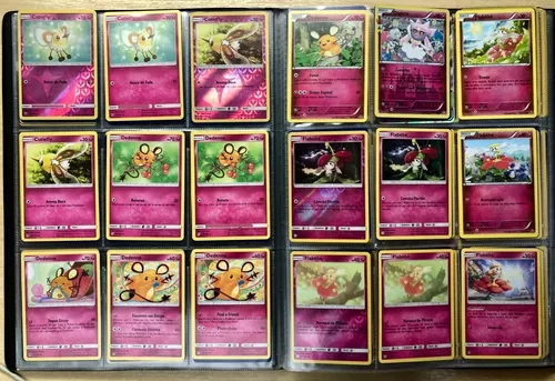 Vendo Coleção Mais De 140 Cartas Pokémons Tipo Fada + Pasta