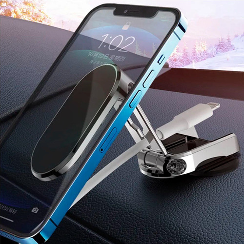 Soporte Magnético De Celular Para Tablero De Auto Plegable
