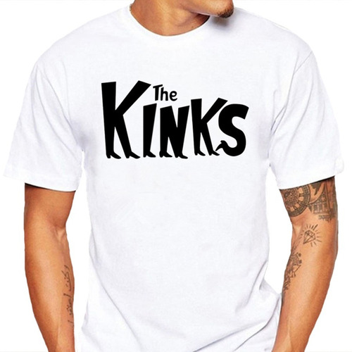 Promoção - Camiseta Masculina Kinks - 100% Algodão