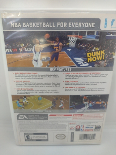 Nba Live 09 All-play Nintendo Wii Físico