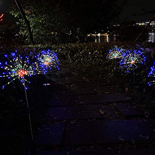 Cadena De Lámparas Led Led Insertadas En El Suelo Para Exter