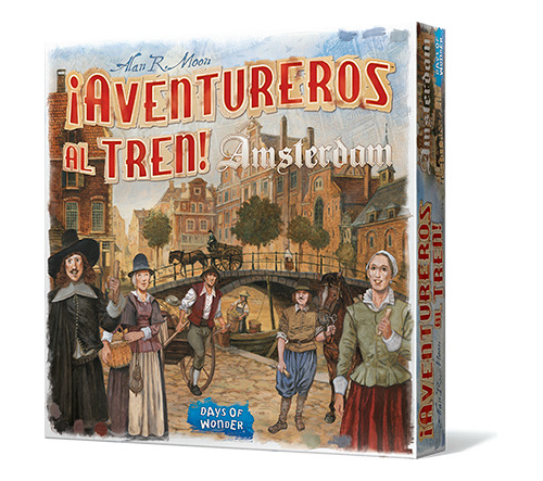 Juego De Mesa - ¡aventureros Al Tren! Amsterdam Aldea Juegos