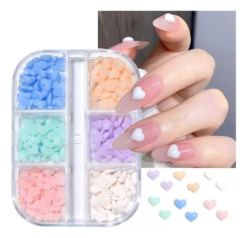 Kit Perlas Piedras Decoración 3d Uñas Manicure