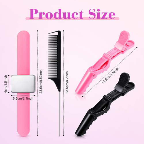 X 14 Herramientas De Trenzado De Cabello, 2 Pulseras