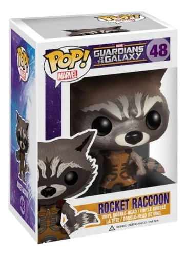 Funko Rocket Raccoon Guardians Of The Galaxy #48