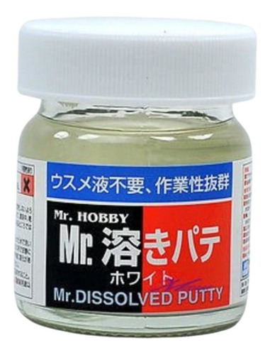 Masilla Liquida Mr Hobby Dissolved Putty Para Plasticos 40ml