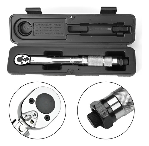 Torquimetro Estalo Mini P/ Soquete 1/4 5-25 Nm 0,5kg A 2,5kg