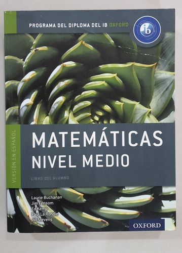 Matemáticas Nivel Medio