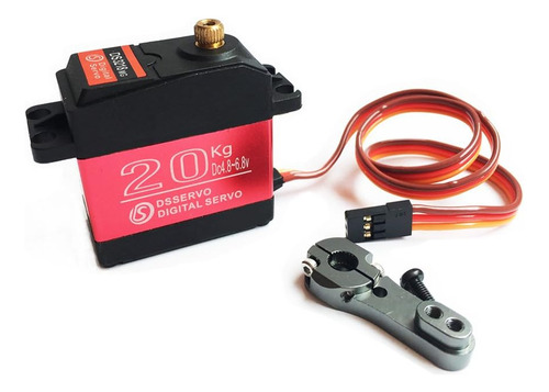 Servomotor Digital 20kg.cm Metálico 180° Ds3218mg Ip66