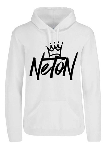 Sudadera Netón Vega Logo Corona Con Gorro