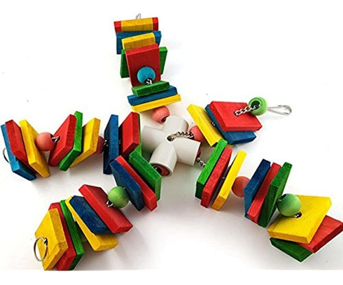 Brinquedo Big Parrot Chew para Grey Macaw Bird A