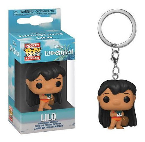 Funko Pop Keychain Lilo & Stitch - Lilo Con Camara