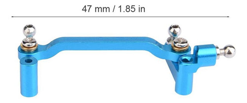 Dilwe Rc - Componente De Dirección De Coche, Metal Rc Para W