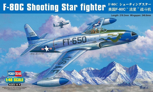 Hobby Boss F-80 Avion Modelo Kit Estrella Fugaces