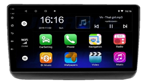 Estereo Android Carplay Jeep Grand Cherokee 14-20 Camara