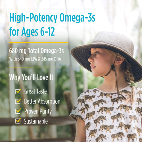 Suplemento Nordic Naturals Ultimate Omega Jr. Morango