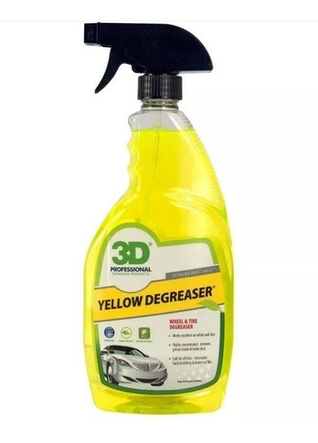 Imagen 1 de 8 de 3d Yellow Degreaser - Desengrasante Ext Llantas - Allshine