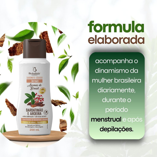 Sabonete Intimo Feminino Barbatimão-aroeira O Melhor
