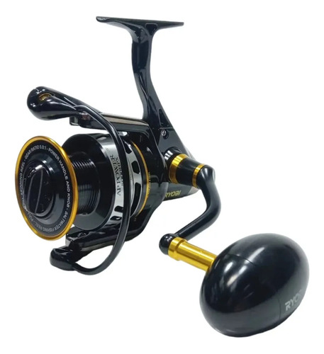 Molinete Ryobi Ap Power Sw 8000hpx Rec 5.0:1 Drag 10kg 8 Rol Preto Direito