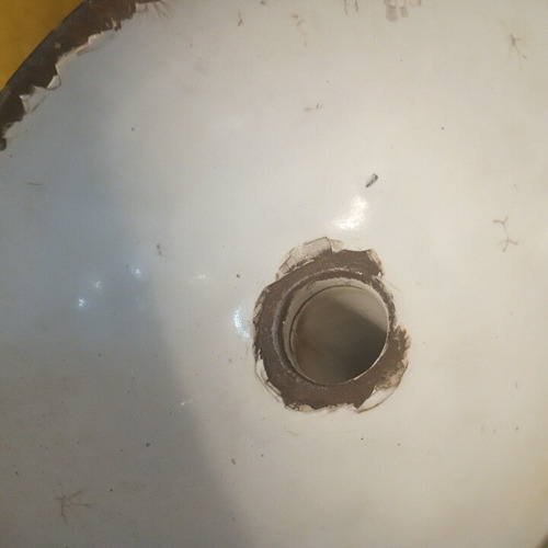 Embudo Enlozado Antiguo Decoración Cacharros De Cocina Viejo (Usado)
