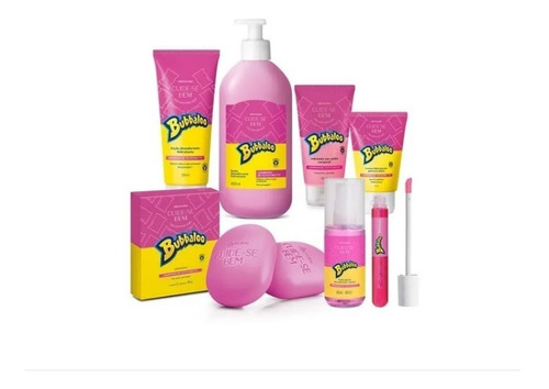 Bubbaloo Kit Completo 7 Itens Com Gloss - O Boticário