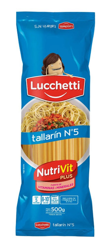 Oferta! Fideos Tallarin N5 Lucchetti Nutrivit Premium 500g