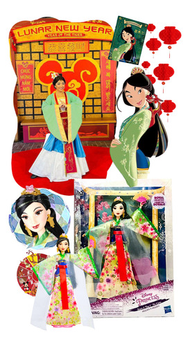 Muñeca Disney Mulan Deluxe Annual Chinese Celebration Hasbro