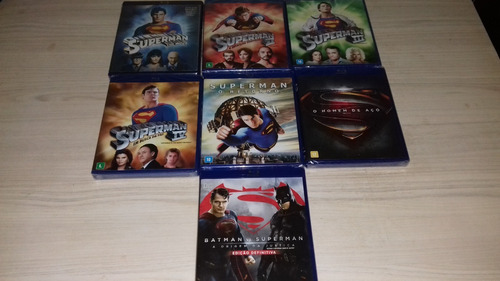 Blu Ray Coleção  Superman 