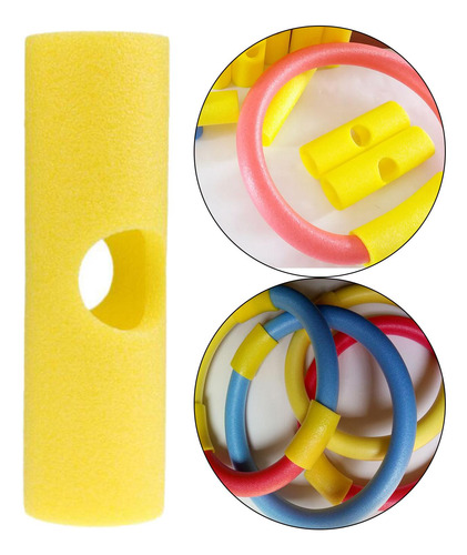 2 Paquete De 2 A 8 Fideos Para Piscina, Conector 2 Piezas