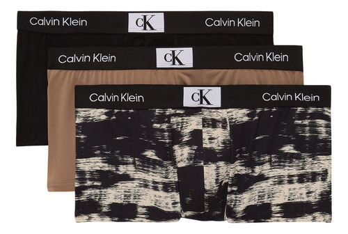 Boxer Calvin Klein Microfibra Trunk 1996 Pack 3