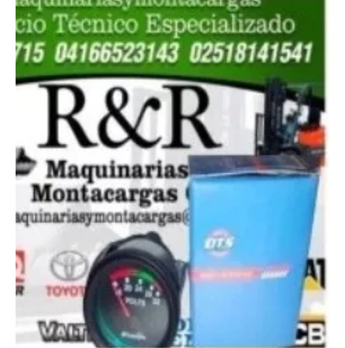 Reloj Voltímetro 24 Voltios Para Maquinarias