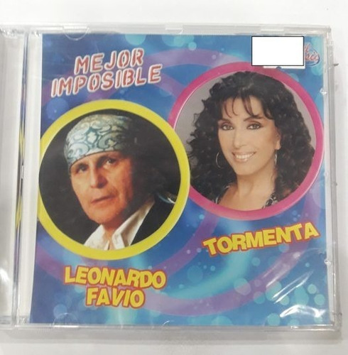 Leonardo Favio Tormenta - Mejor Imposible -cd Nuevo Original