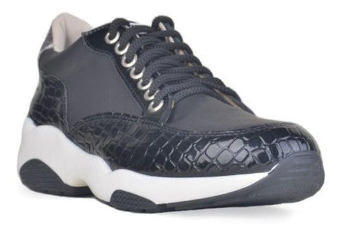 Imagen 4 de 10 de Zapatillas Urbanas De Mujer De Cuero Lara - Ferraro