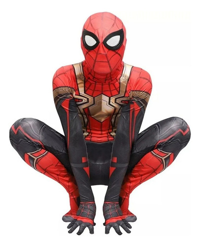 Traje Para Cosplay De Spiderman Para Niños/adultos