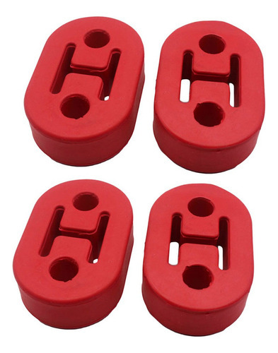 4x Soporte De Montaje De Tubo De De Goma Para Automóvil