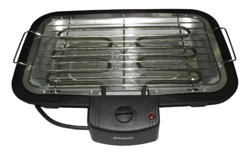 Parrilla Electrica Grill Electrico Portatil Asado Balcon Epp Color Negro