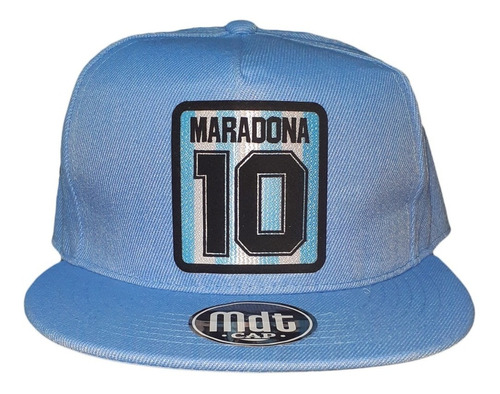 Gorra Plana #10 Diego Mara.